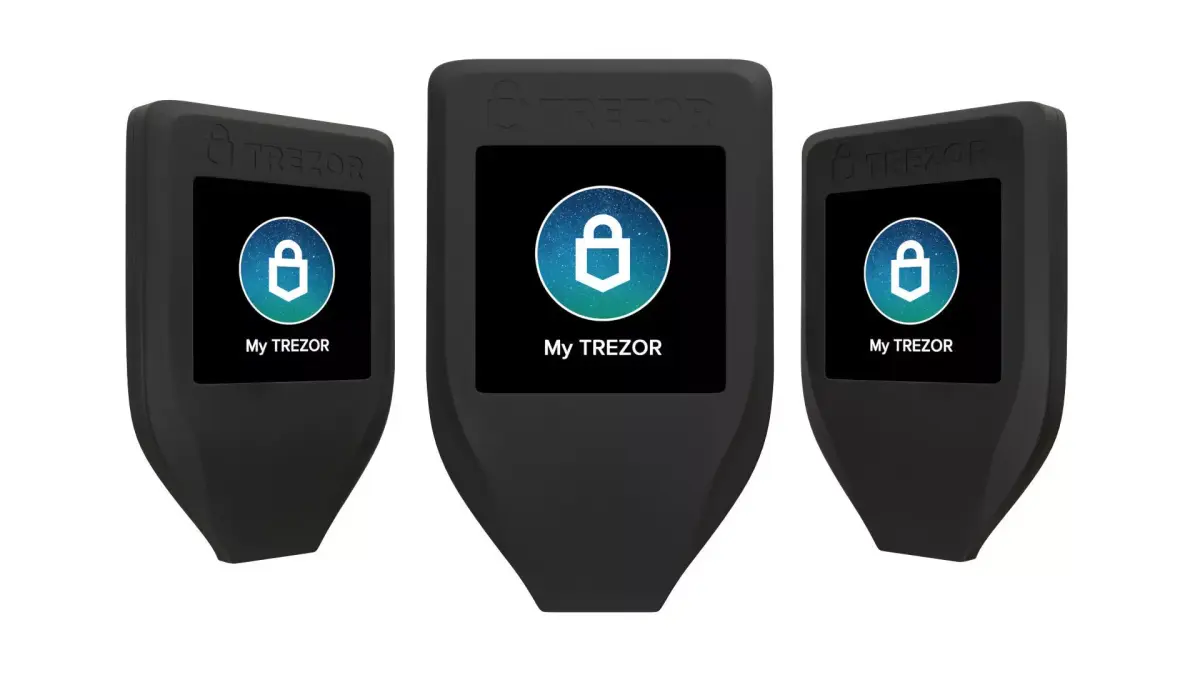 Trezor Wallet Model T 3D model