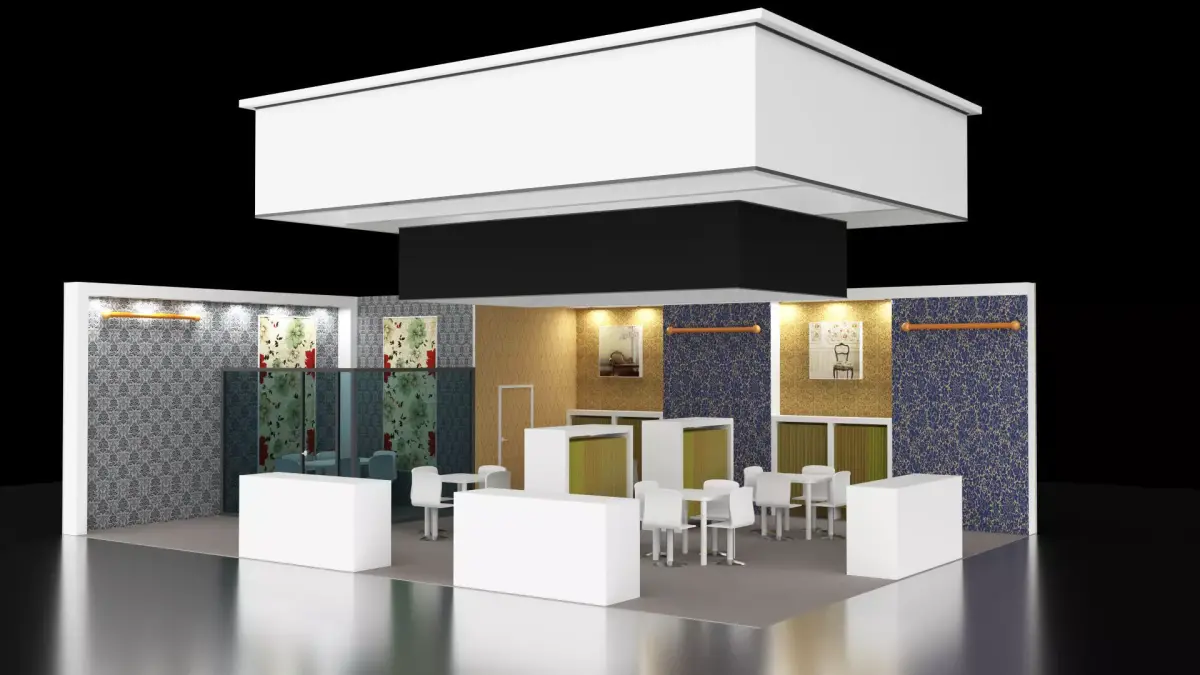 Exhibition 3 Stand Design 3D model