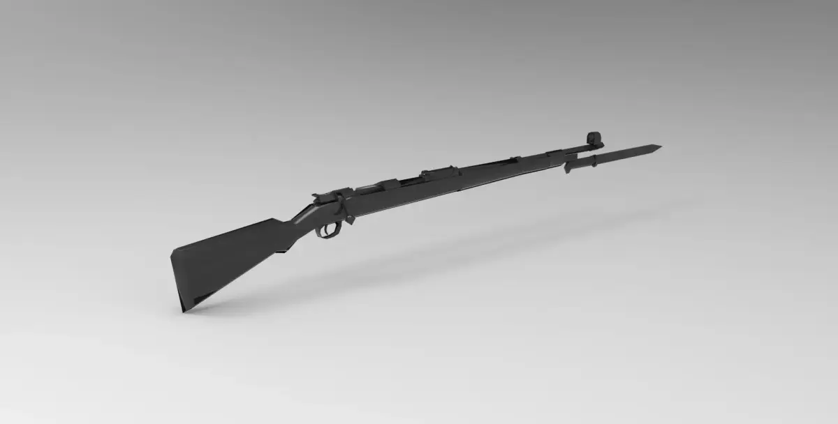 KARABINER 98K RIFLE 1 3D model
