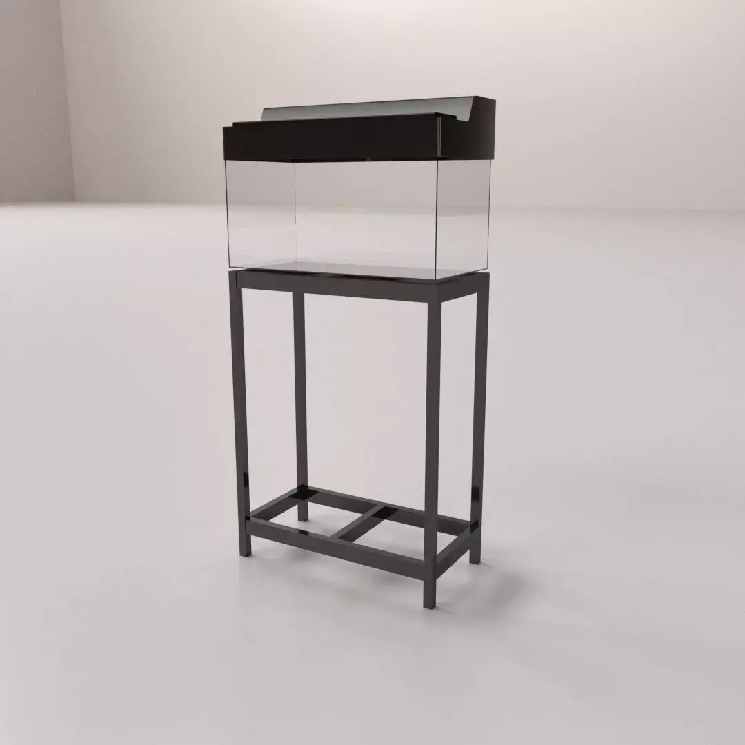Aquarium with Stand 3D model