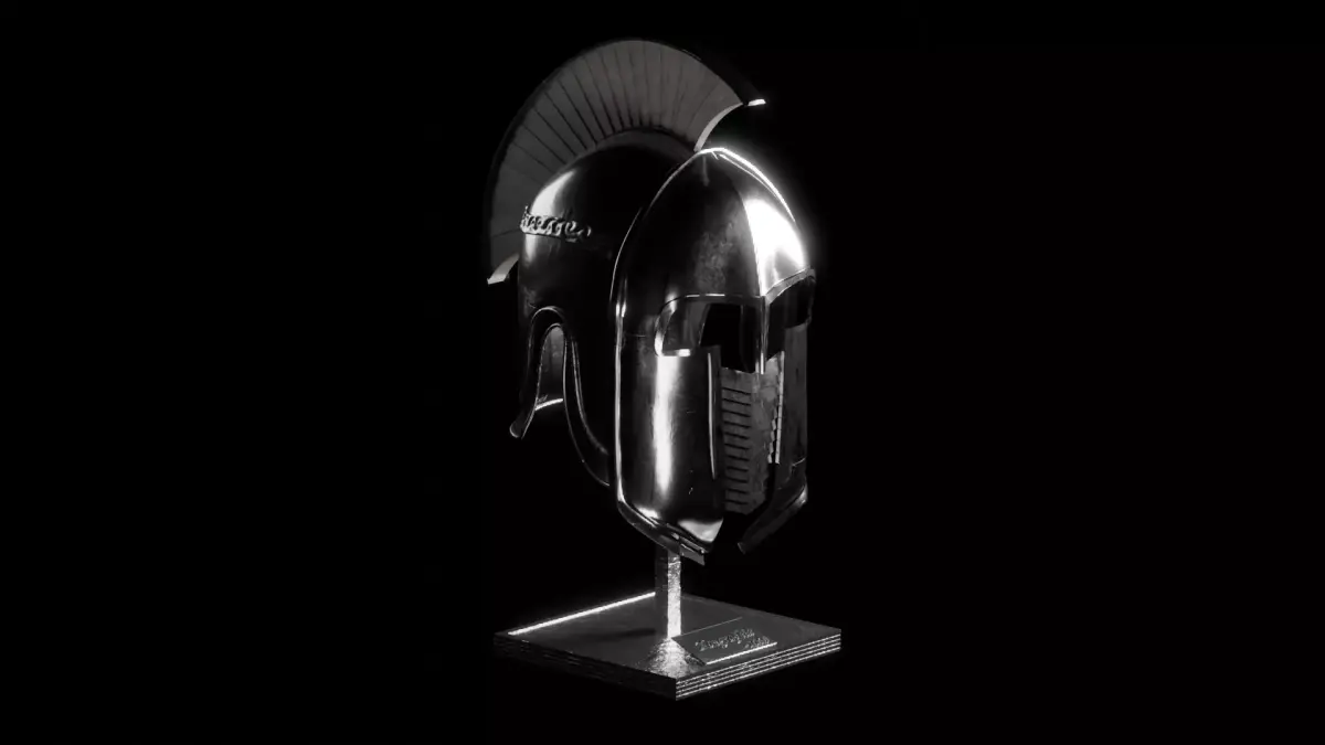 Medieval helmet  3D model
