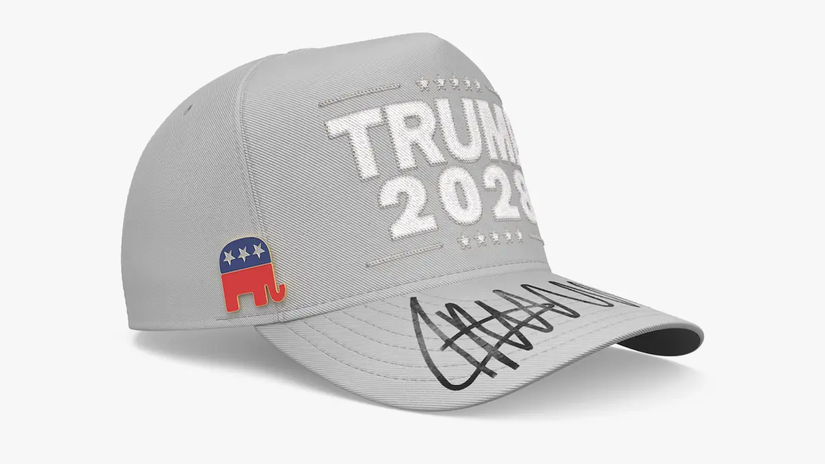 Trump 2028 Campaign Cap 3D model
