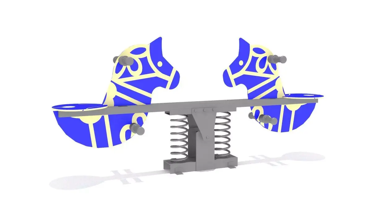 Horse Seesaw Free 3D model