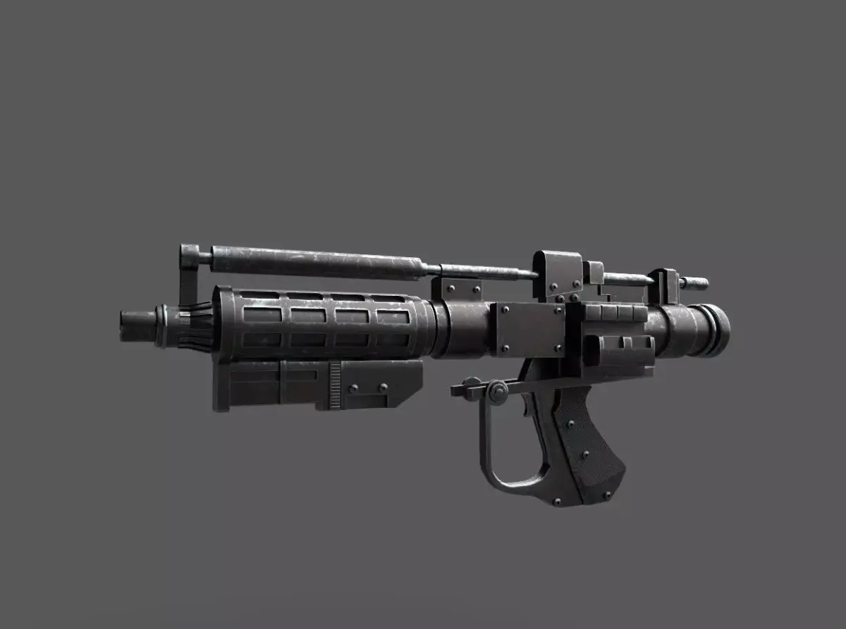 E5 Blaster 3D model