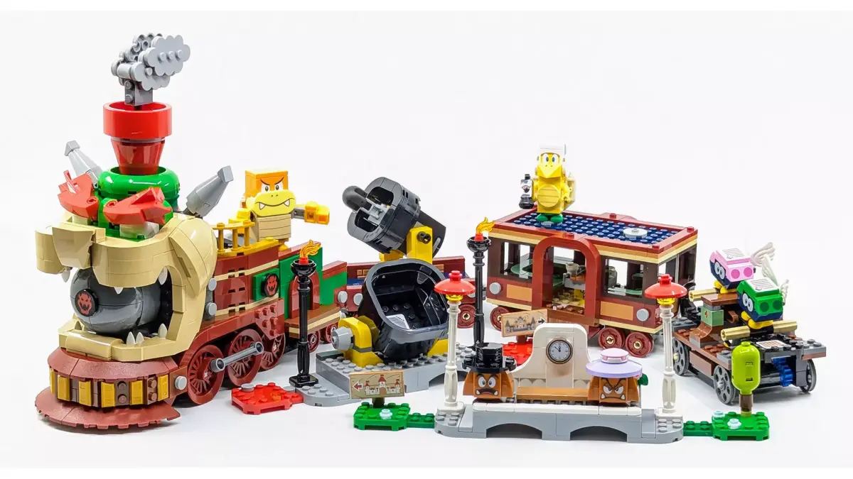 TwindBricks3D - 71437 The Bowser Express Train 3D print model purchase
