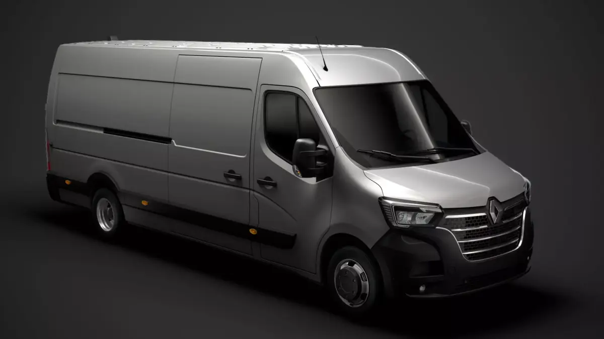 Renault Master L4H2 Van 2020 3D model