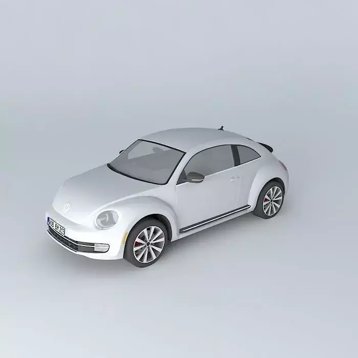 Volkswagen Beetle Turbo A5 2012 Free 3D model