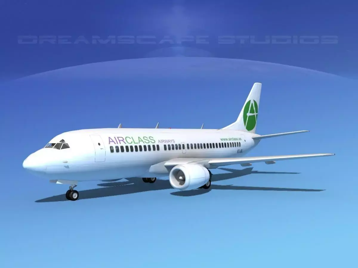 Boeing 737-300 Air Class 3D model