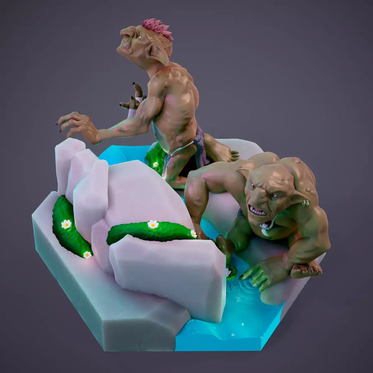 Sniff and Slobber - Part D 3D print model
