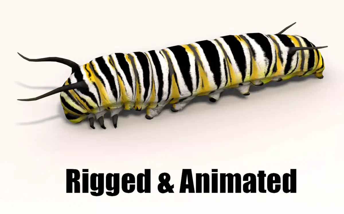 caterpillar monarch 3D model