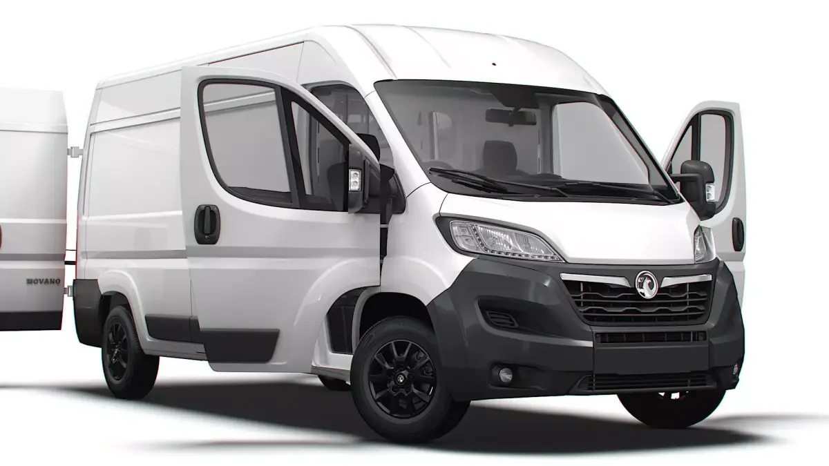 Vauxhall Movano Van L3H2 HQ Interior 2023 3D model