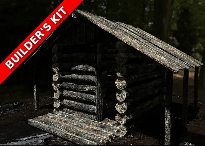 Lumber Kit - Dry Rot Texture Low-poly 3D model