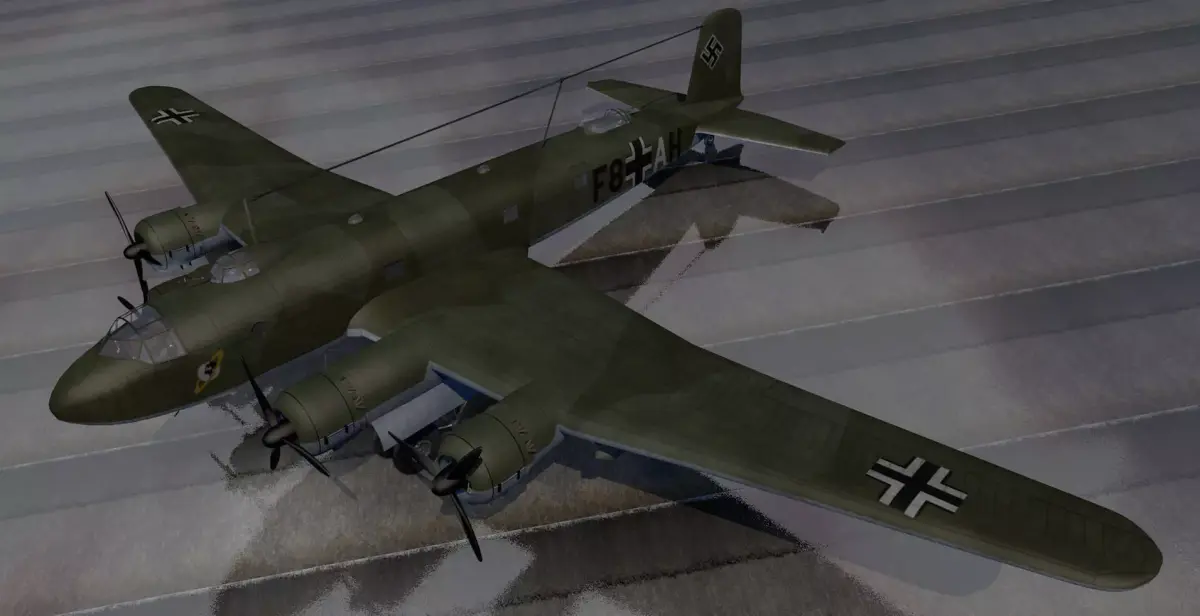 Focke-Wulf Fw-200C-1 Condor 3D model