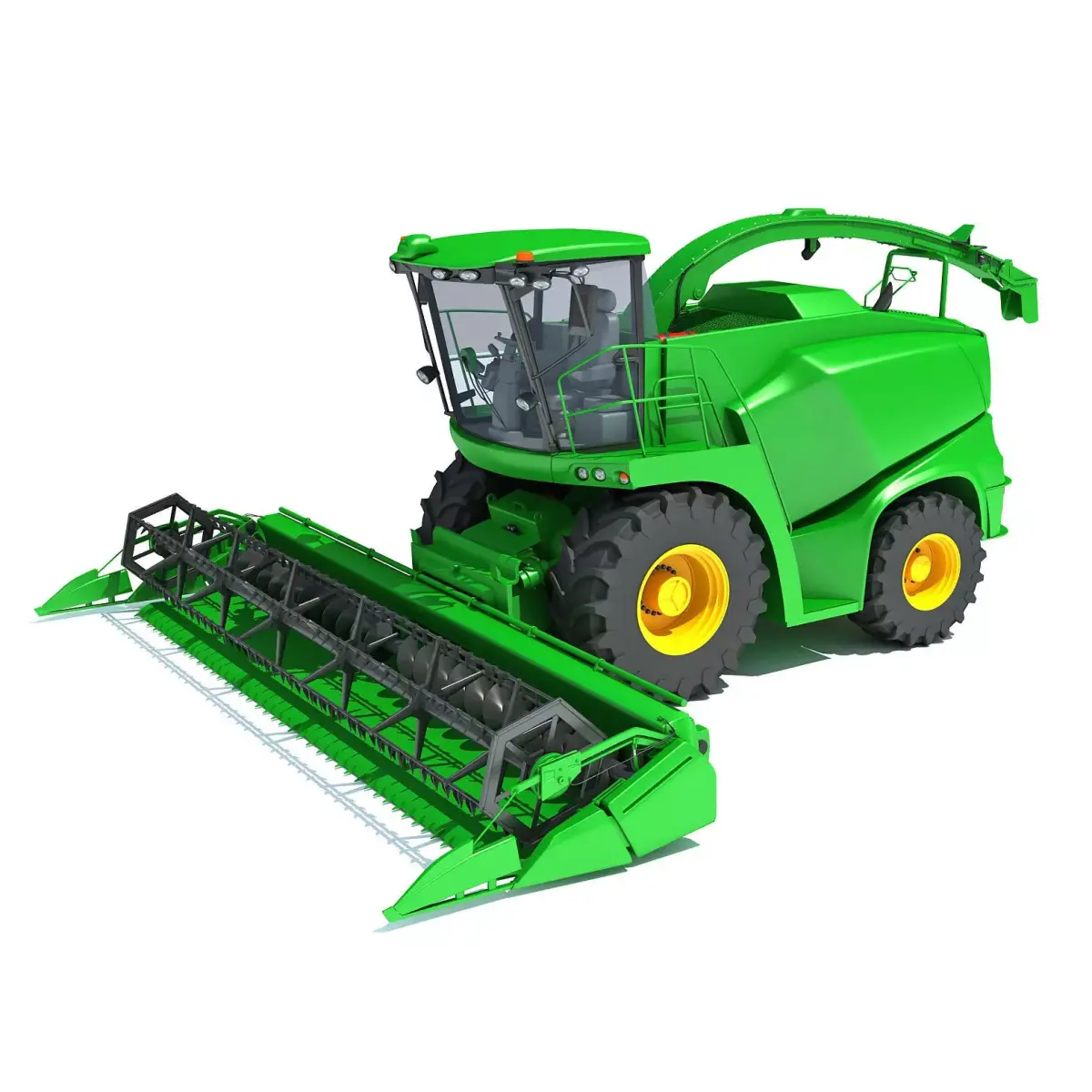 Combine Harvester V44 3D model