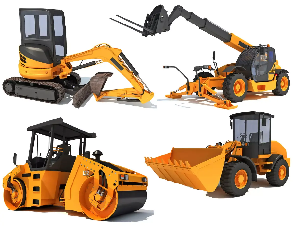 Public Works Machines 3D Models 3D model