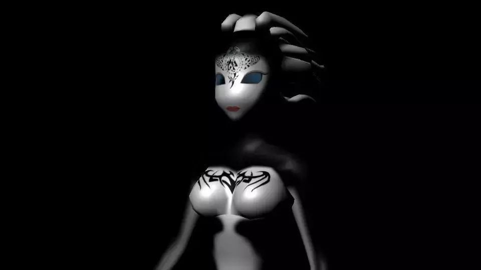 Ariel Bold the Mermaid 3D model