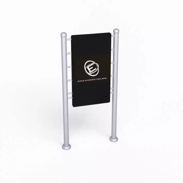 Board For Advertisements 3D model