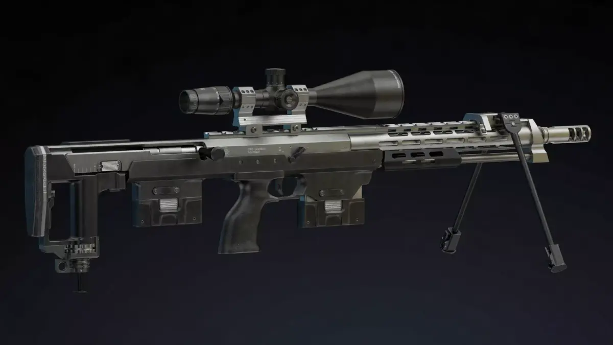DSR Precision Low Poly Realistic Low-poly 3D model