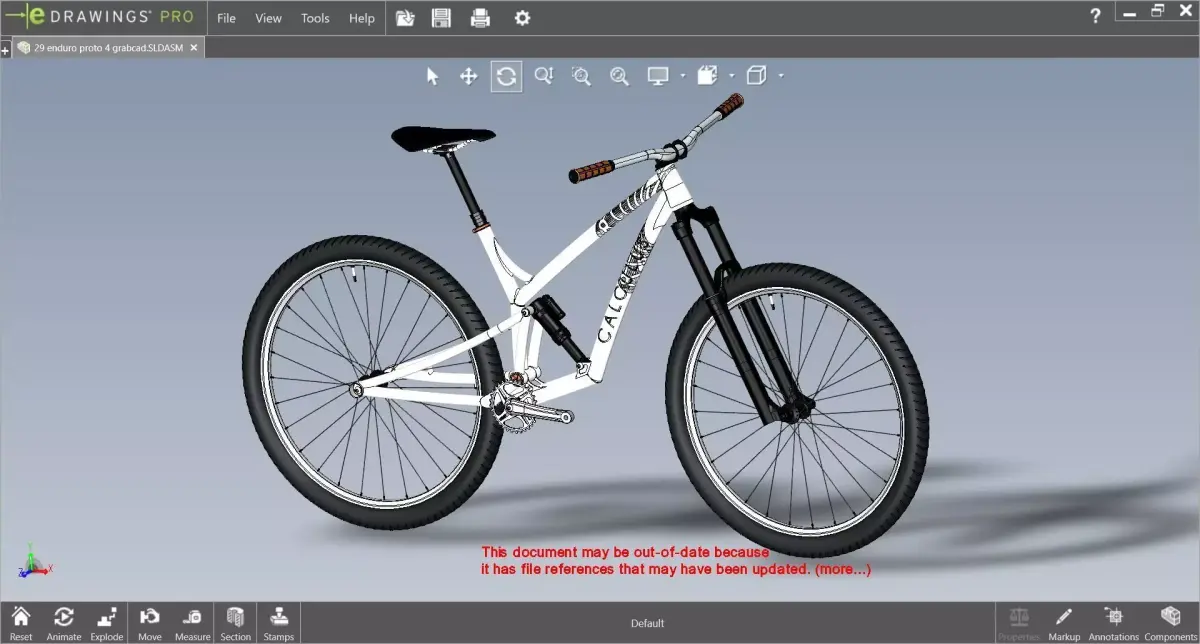 Bicycle - titan mountain-bike 3D model