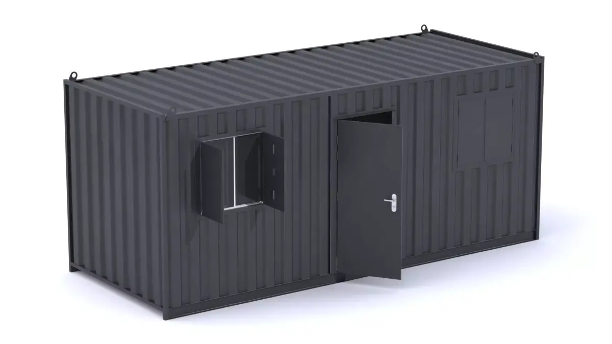 Office Container 20ft 3D model