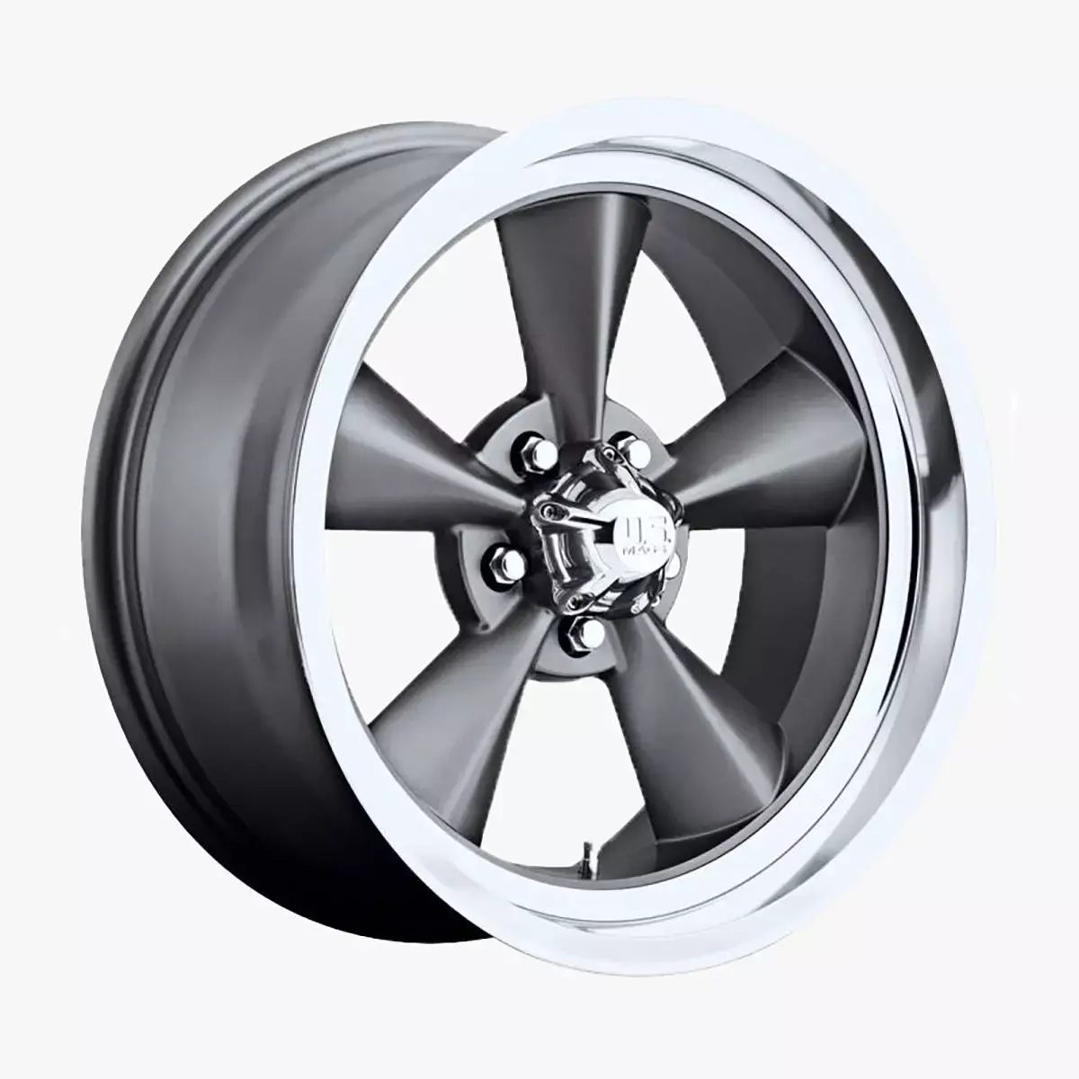US Mags Standard Wheel Textured Gray 3D model