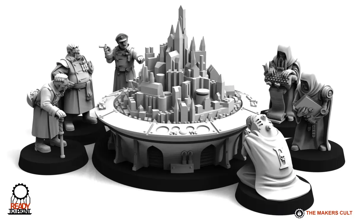 Universal Guard - Map Room 3D print model
