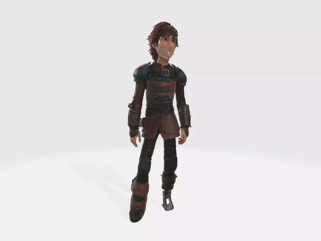 How to Train Your Dragon Hiccup Pose 02 3D print model