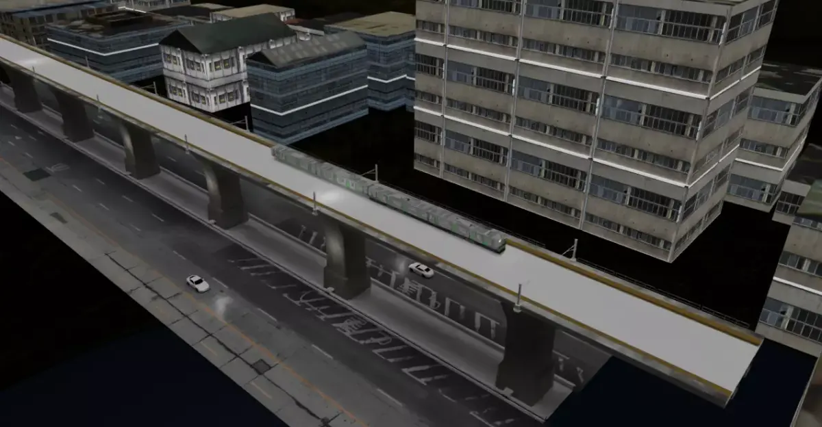 MRT Train Project 3D model