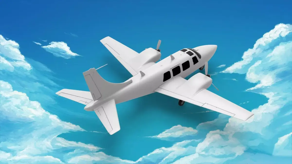 Piper Aerostar 3D model purchase