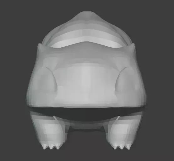 Bulbasaur pokemon 3D model