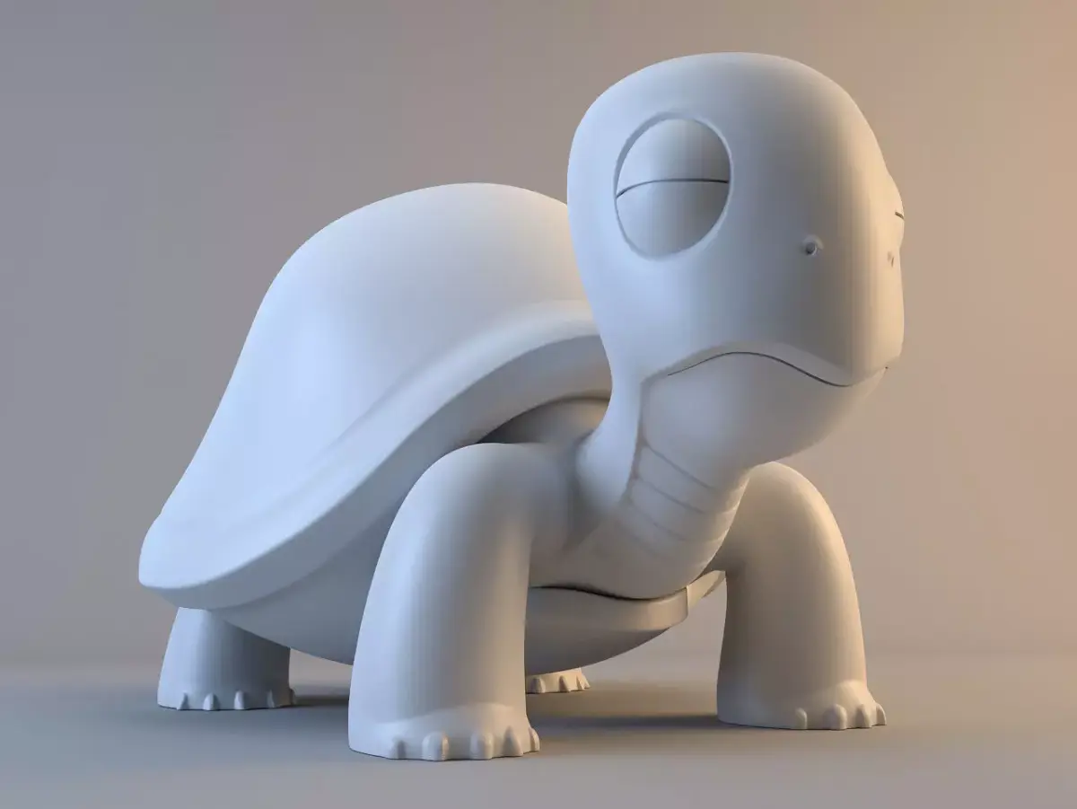 Cartoon Turtle 3D model purchase