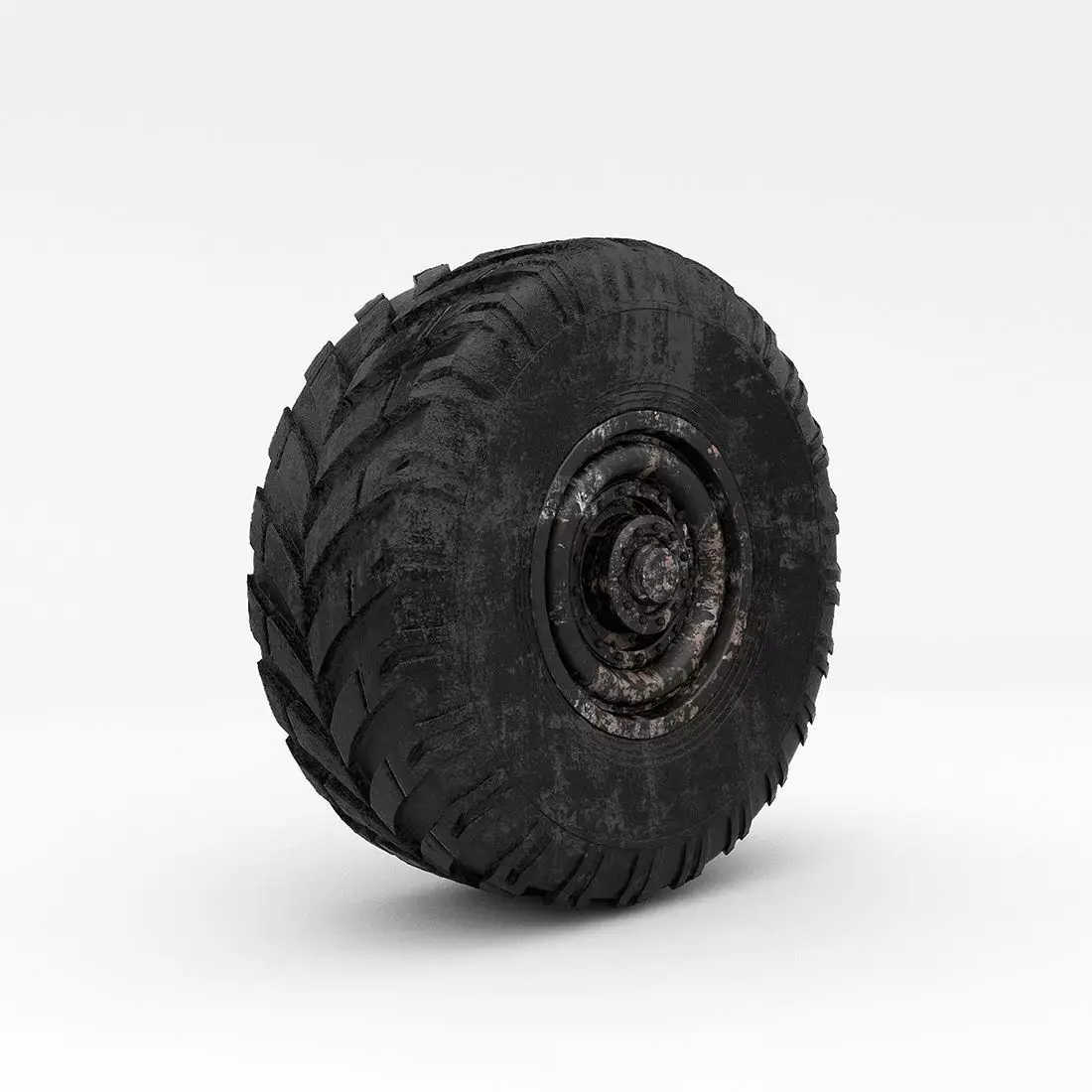 Wheel tire 3D model