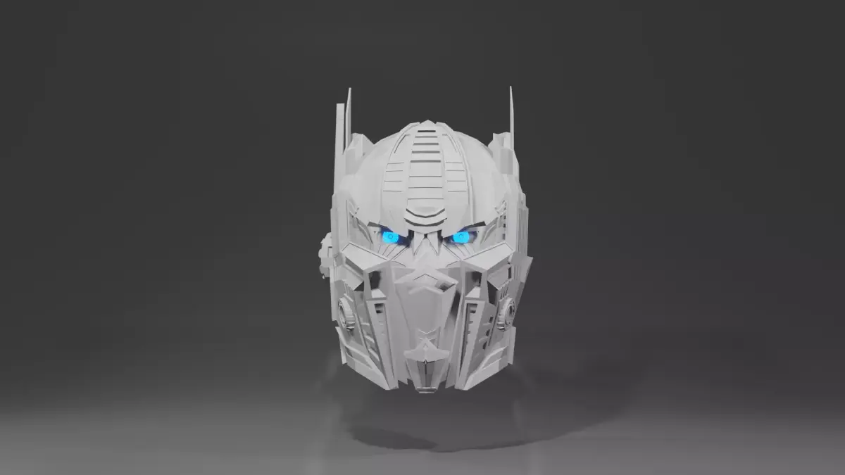 OPTIMUS PRIME HEAD 3D MODEL 3D model