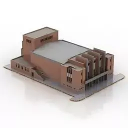 Naft Cinema 3D model