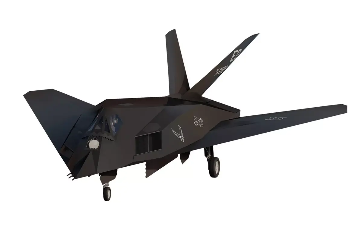 Lockheed F 117 Nighthawk 3D model