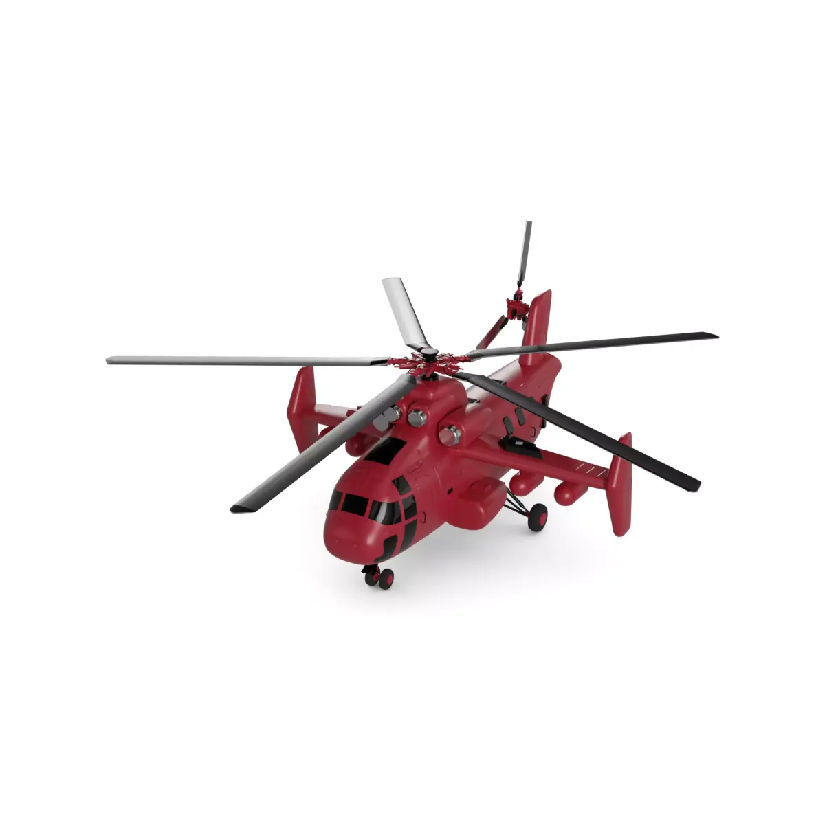 Heavy Lift Helicopter 3D model get