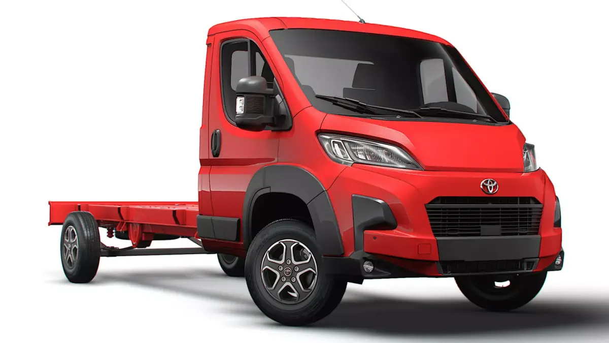 Toyota ProAce Max Chassis SCab 4300WB 2025 3D model