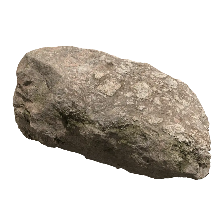  Speckled Rough Large Rock Boulder Model  purchase