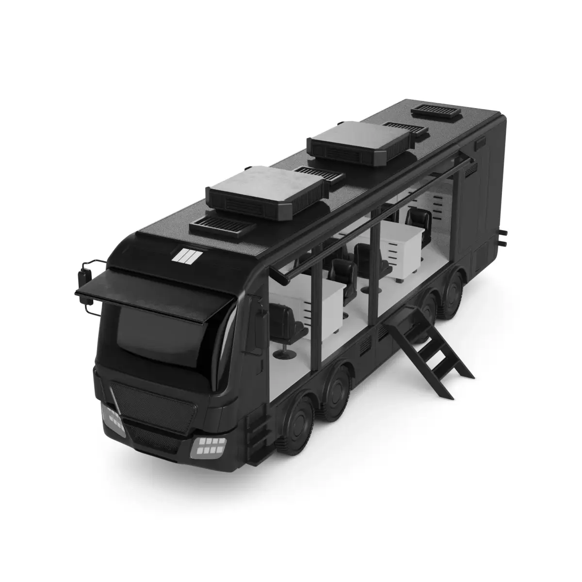 Mobile Command Center 3D model get