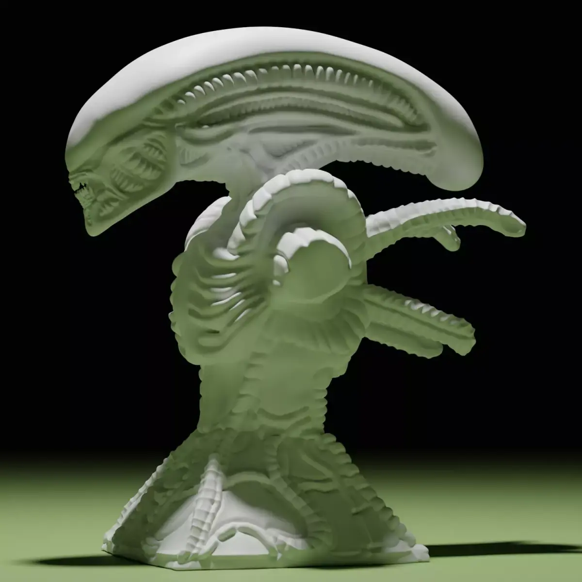 Xenomorph 3D-Print Ready 3D print model