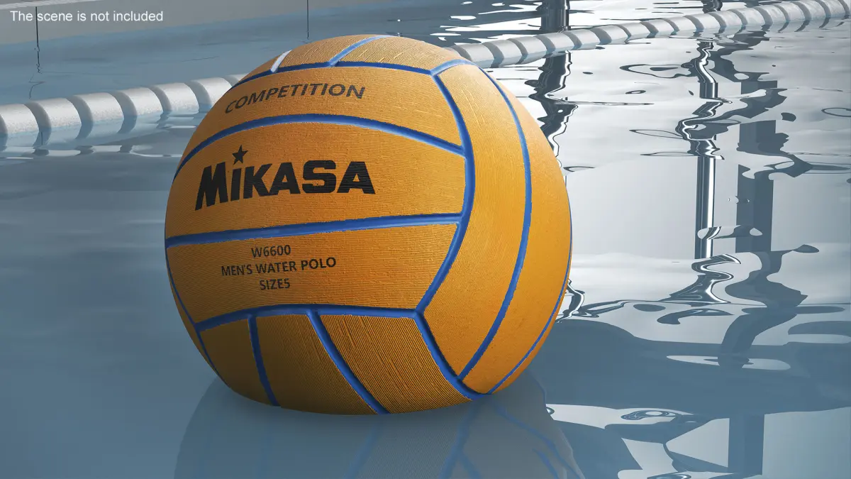Water Polo Ball Mikasa 3D model
