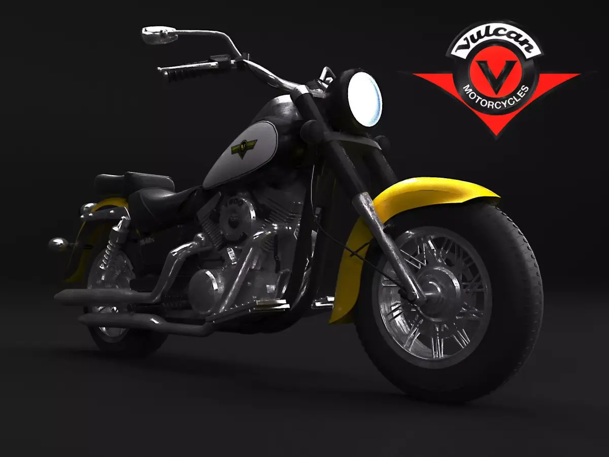 Kawasaki Motors Free 3D model