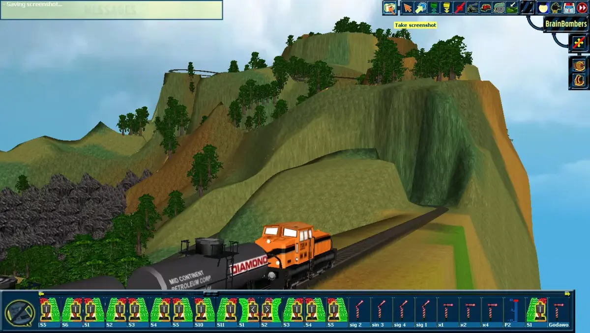 Rule the rail  layout   3D model