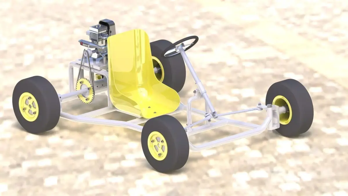 Kart GHN Free 3D model
