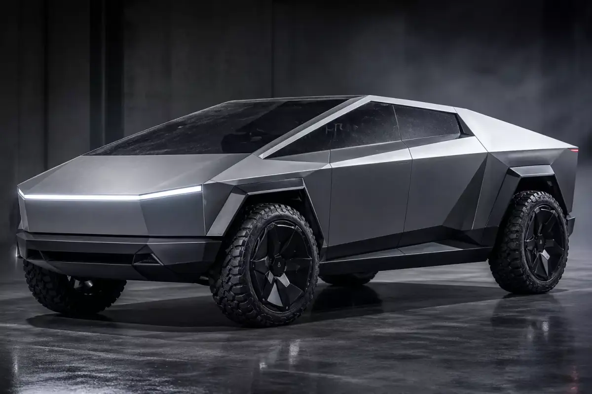 Futuristic Electric Pickup car 3D Printable STL Model Cyber SUV 3D print model
