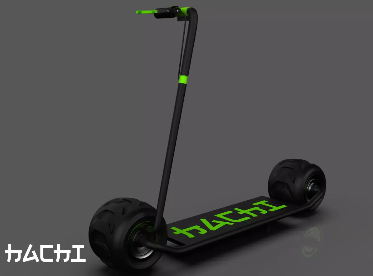 Scooter hitch electric 3D model