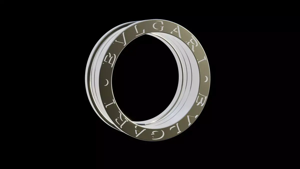 Designer Ring 1 3D print model
