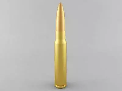 7 92x57mm Mauser Cartridge 3D model