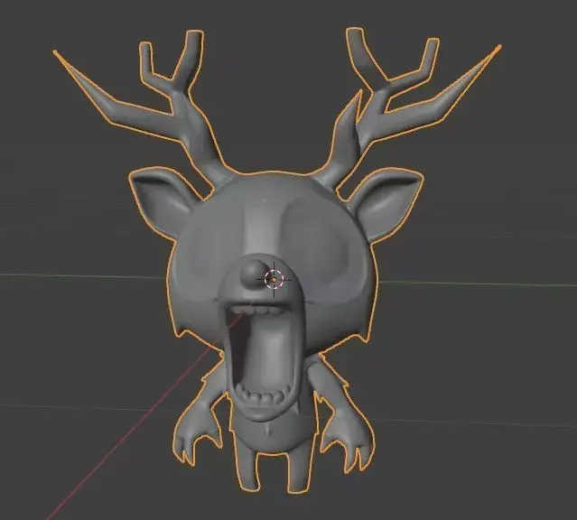 Roblox 99 Nights in the Forest Deer Monster 3D model