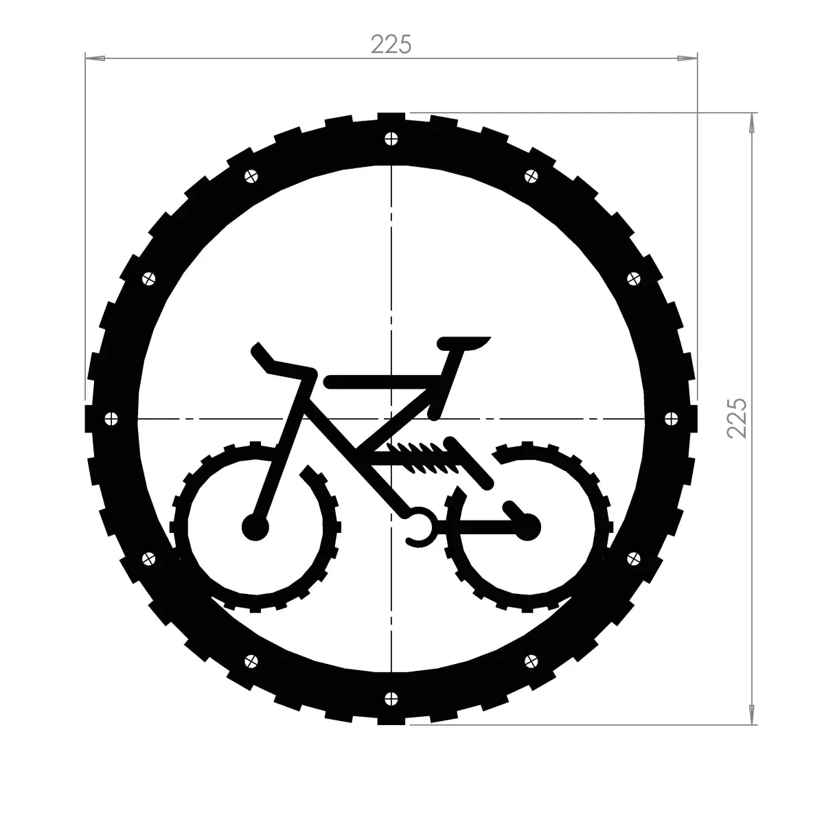 Bicycle-140110269 3D model